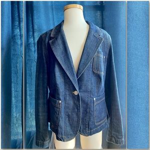 Isaac Mizrahi for Target Denim Blazer XL